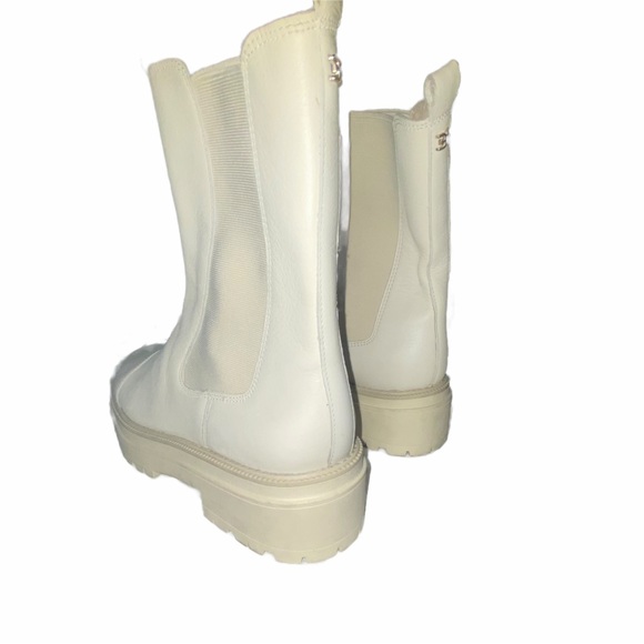 SAM Edelman Wellington Leather Lug Sole Chelsea boots - Picture 3 of 10